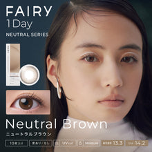 画像をギャラリービューアに読み込む, Fairy 1 Day - Neutral - Neutral Brown [UV / Moisture / BC8.6 / DIA14.2